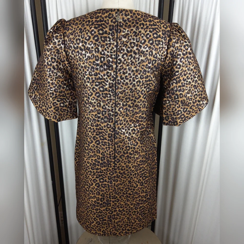 Kate Spade New York, Taxi Mainline Dress, Leopard Print, Women's Size‎ 6, NWT
